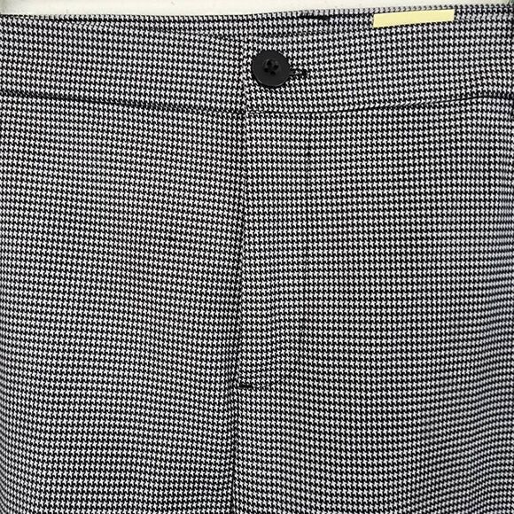 Christopher & Banks Women's Black/White Shaped-Fit Trouser Pants Size 24W NWT - Picture 3 of 16